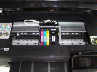Печатный узел HP OfficeJet 7500A использует картриджи четырёх цветов